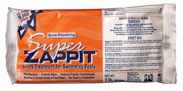 Super Zappit Pool Shock - Cal-Shock 73 1 lb | Shock | Chlorine Shock