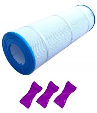 Pleatco PJANCS100 Replacement Filter Cartridge with 3 Filter Washes